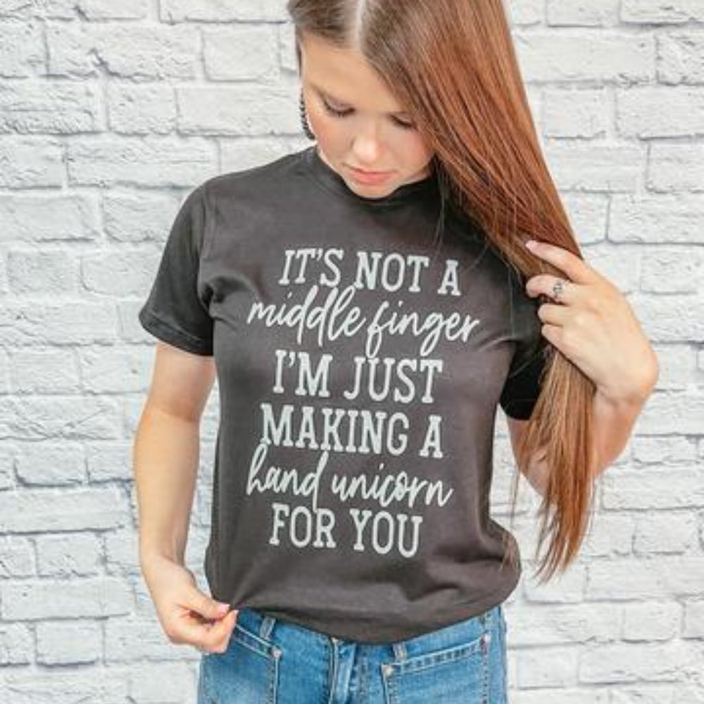 HAND UNICORN Handmade Graphic Tee - Picture 4 of 6